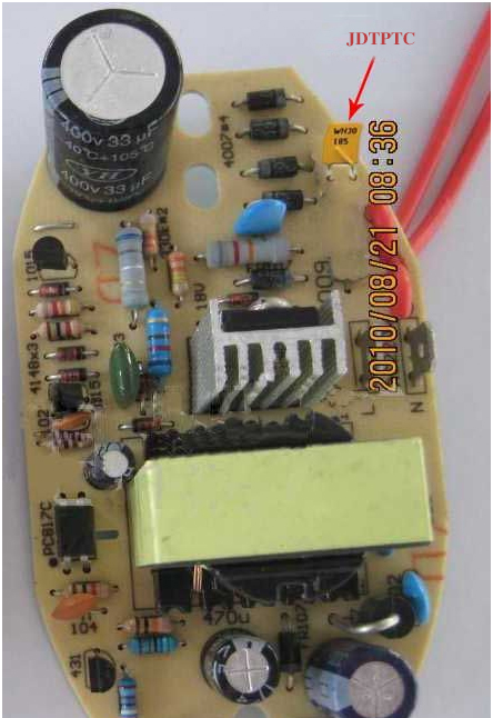 自恢復(fù)保險絲在加濕器中的應(yīng)用