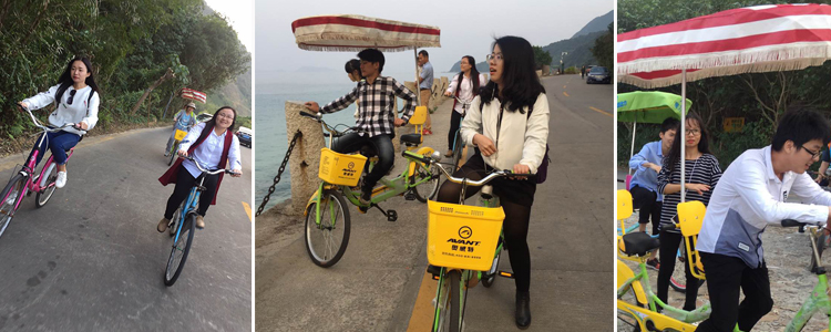 楊梅坑踩單車(chē)