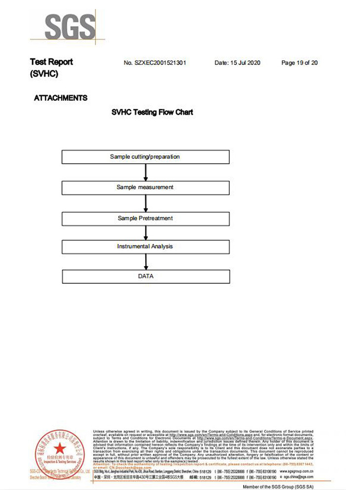 一次性保險絲REACH認證19